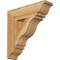 Ekena Millwork Funston Traditional Rough Sawn Bracket, Western Red Cedar, 4"W x 16"D x 16"H BKT04X16X16FST01RWR - alternate 1